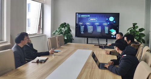 中國電信炫彩互動劉世偉總經理到訪樂為科技，共商信息技術咨詢服務合作